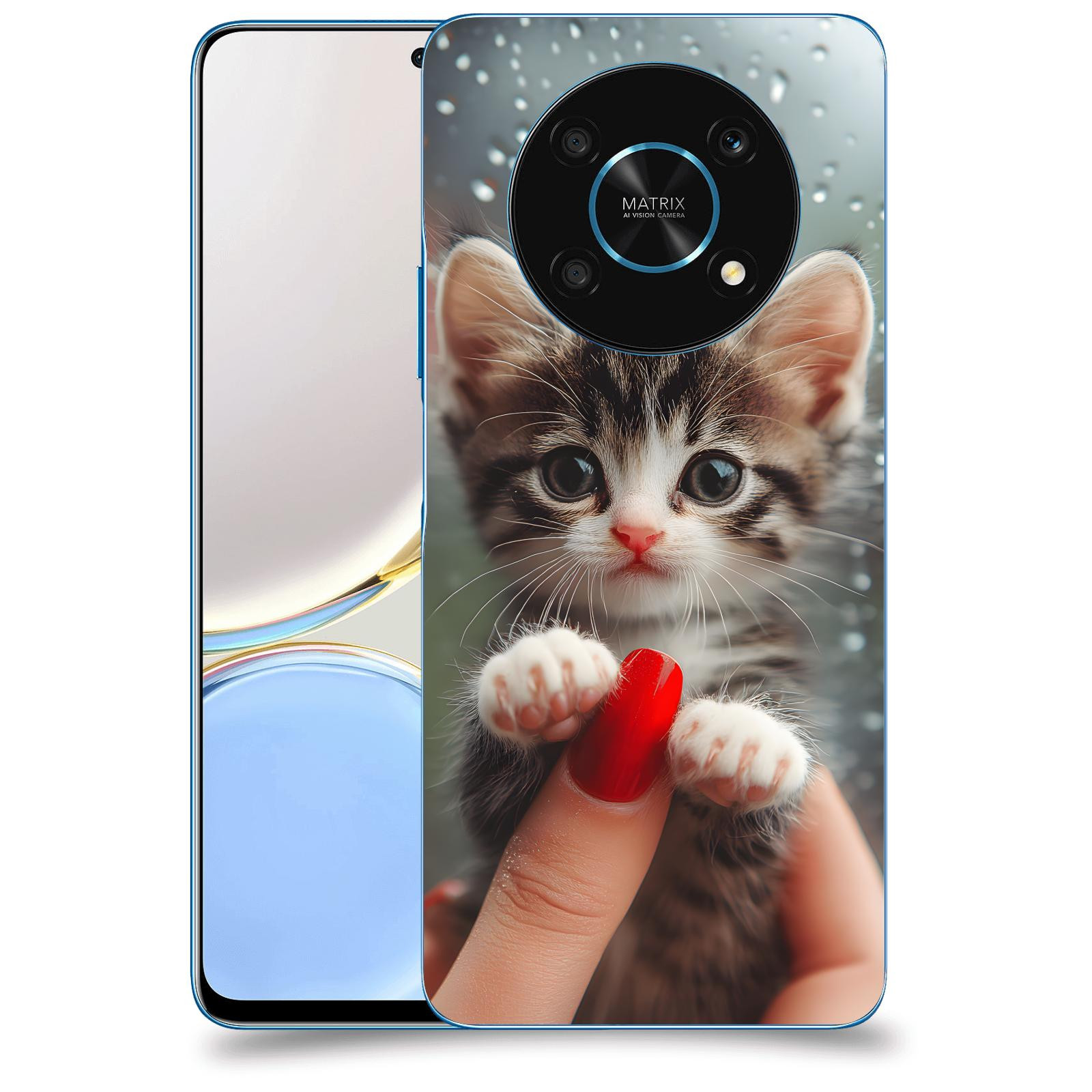 ACOVER Kryt na mobil Honor Magic 4 Lite 5G - Koťátko 2