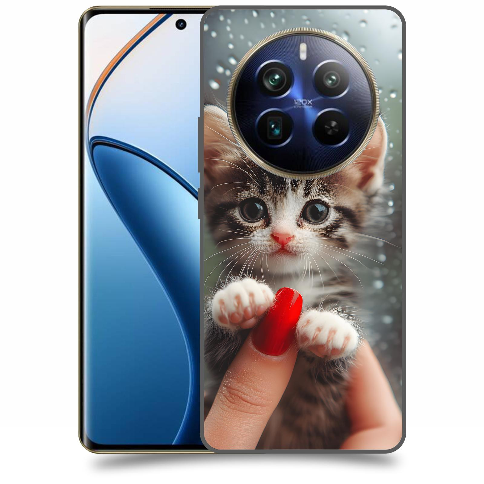 ACOVER Kryt na mobil Realme 12 pro+ 5g - Koťátko 2