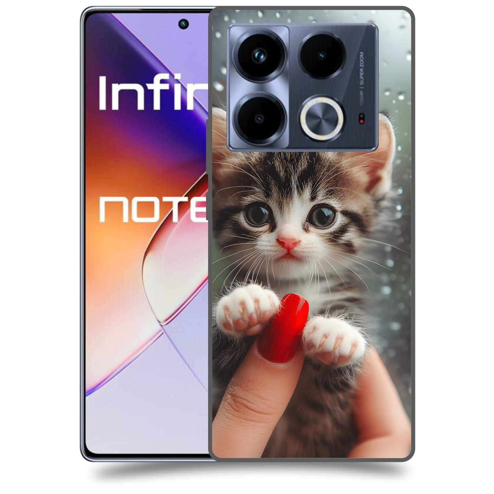 ACOVER Kryt na mobil Infinix Note 40 - Koťátko 2