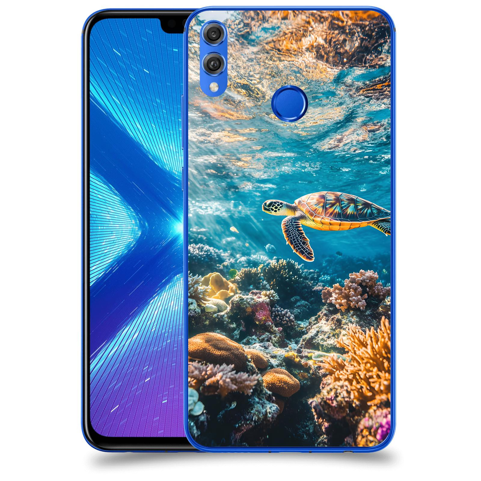 ACOVER Kryt na mobil Honor 8X - Želva