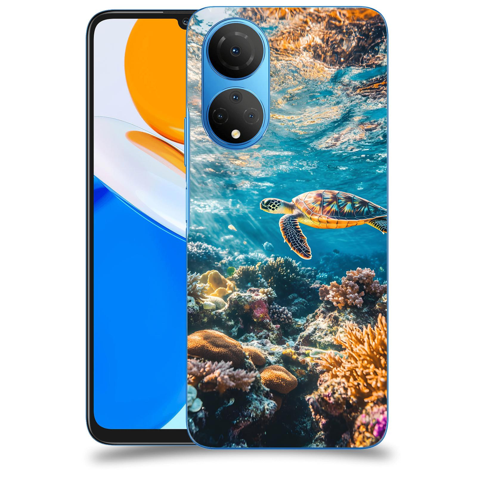 ACOVER Kryt na mobil Honor X7 - Želva