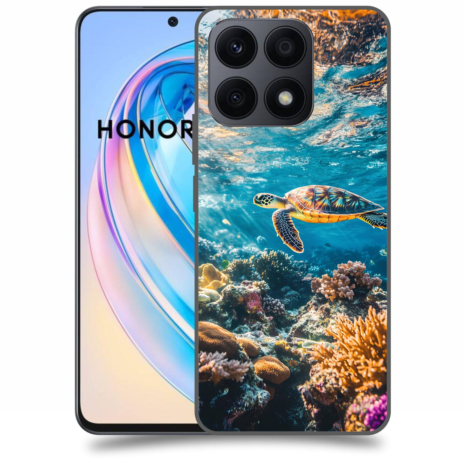 ACOVER Kryt na mobil Honor X8a - Želva