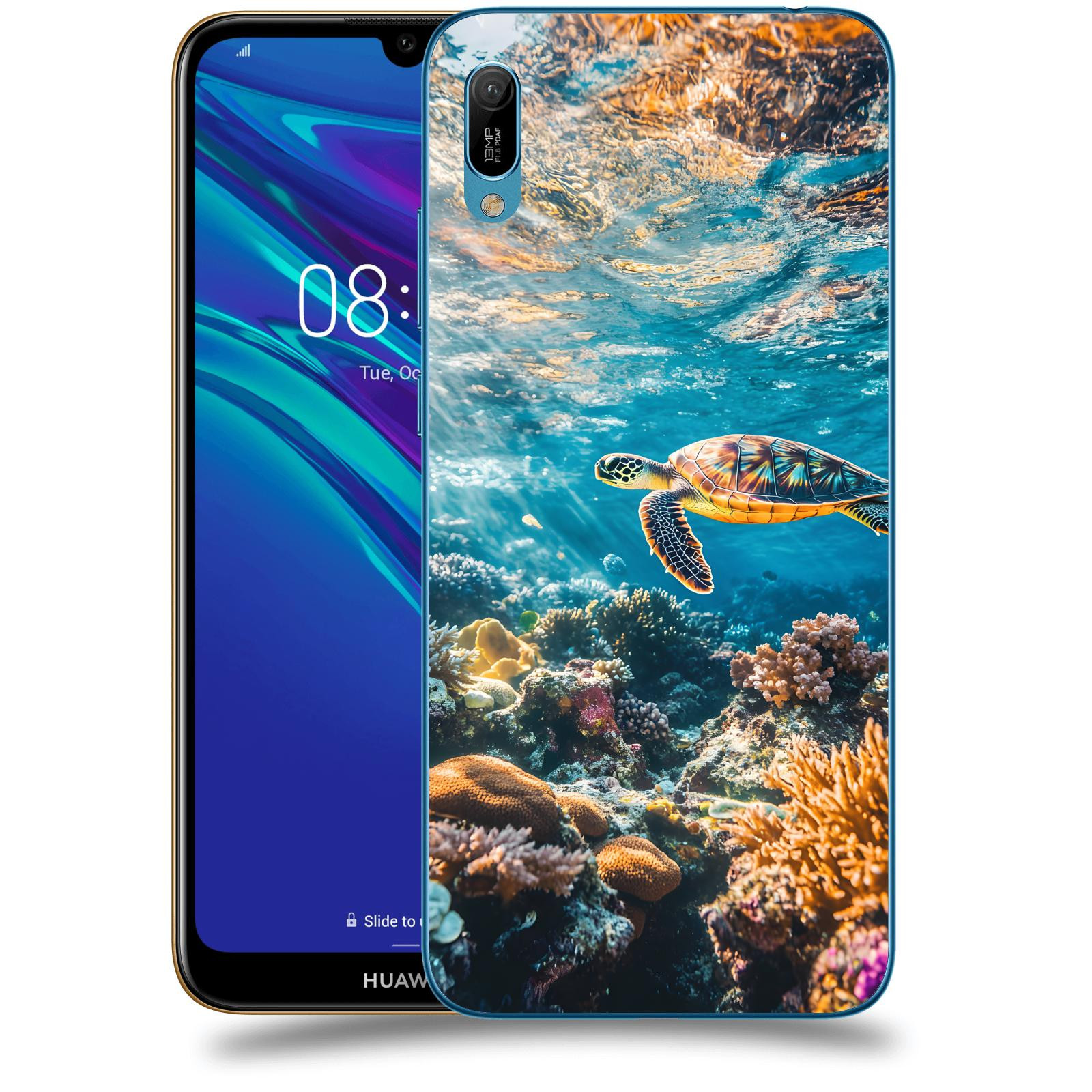 ACOVER Kryt na mobil Huawei Y6 2019 - Želva