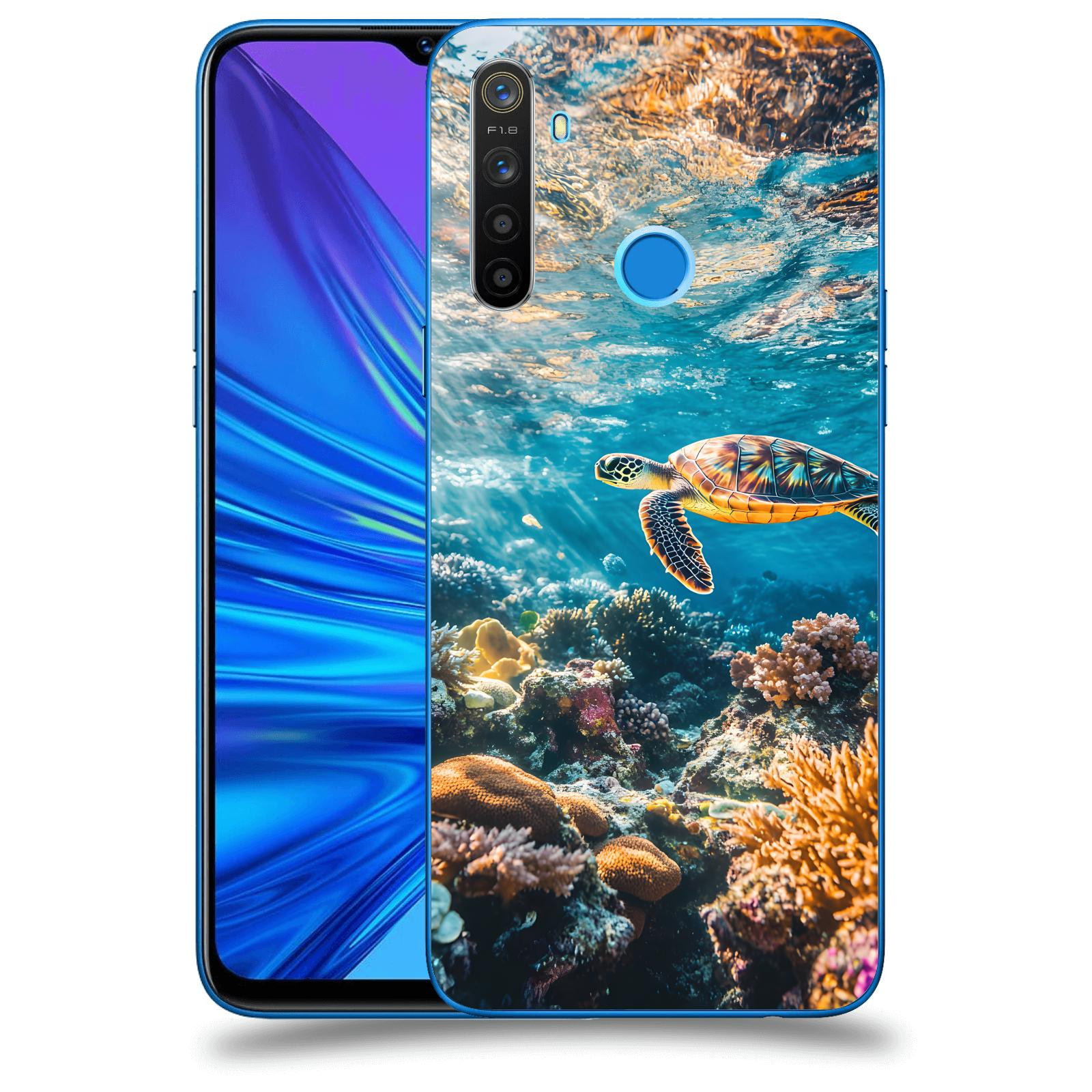 ACOVER Kryt na mobil Realme 5 - Želva