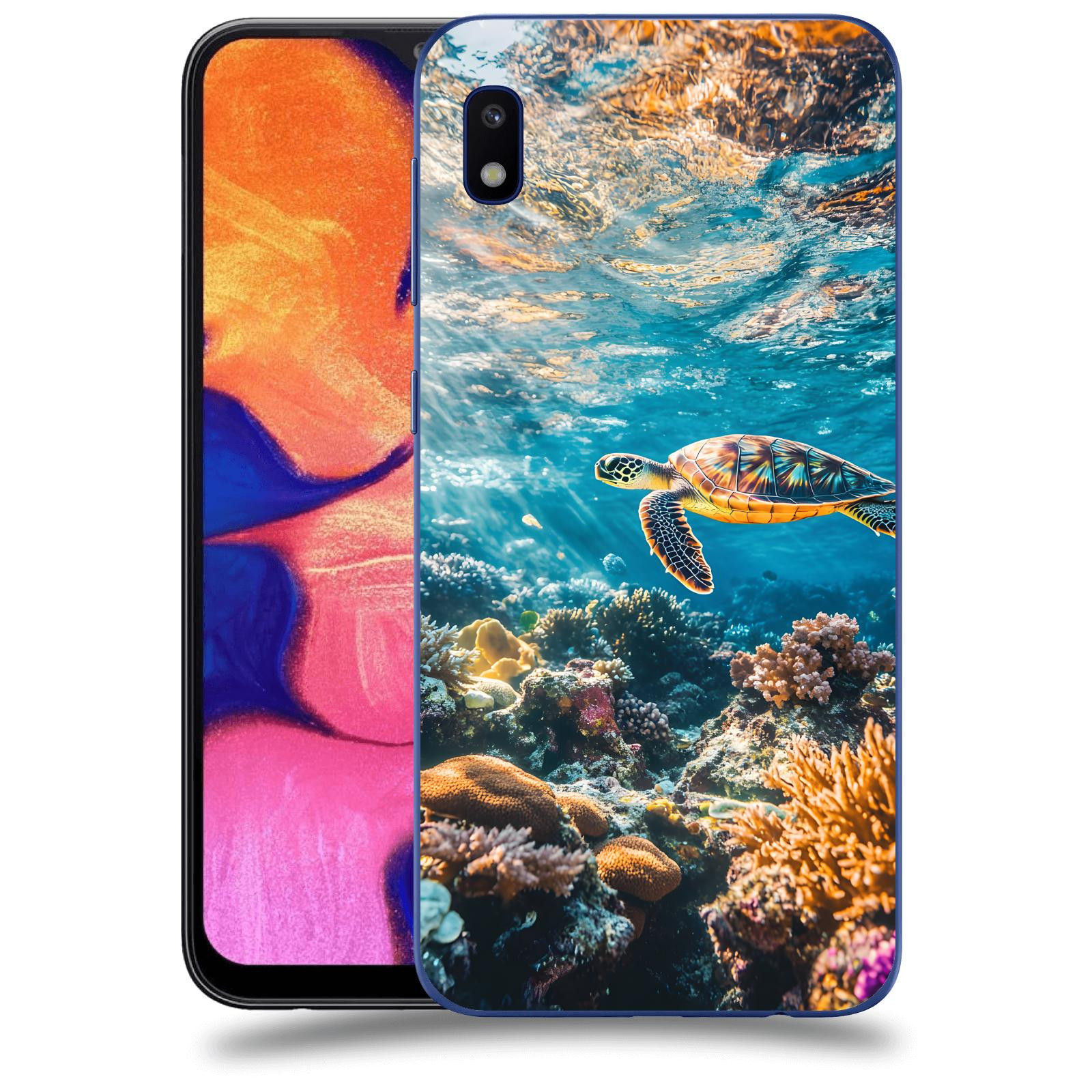 ACOVER Kryt na mobil Samsung Galaxy A10 A105F - Želva