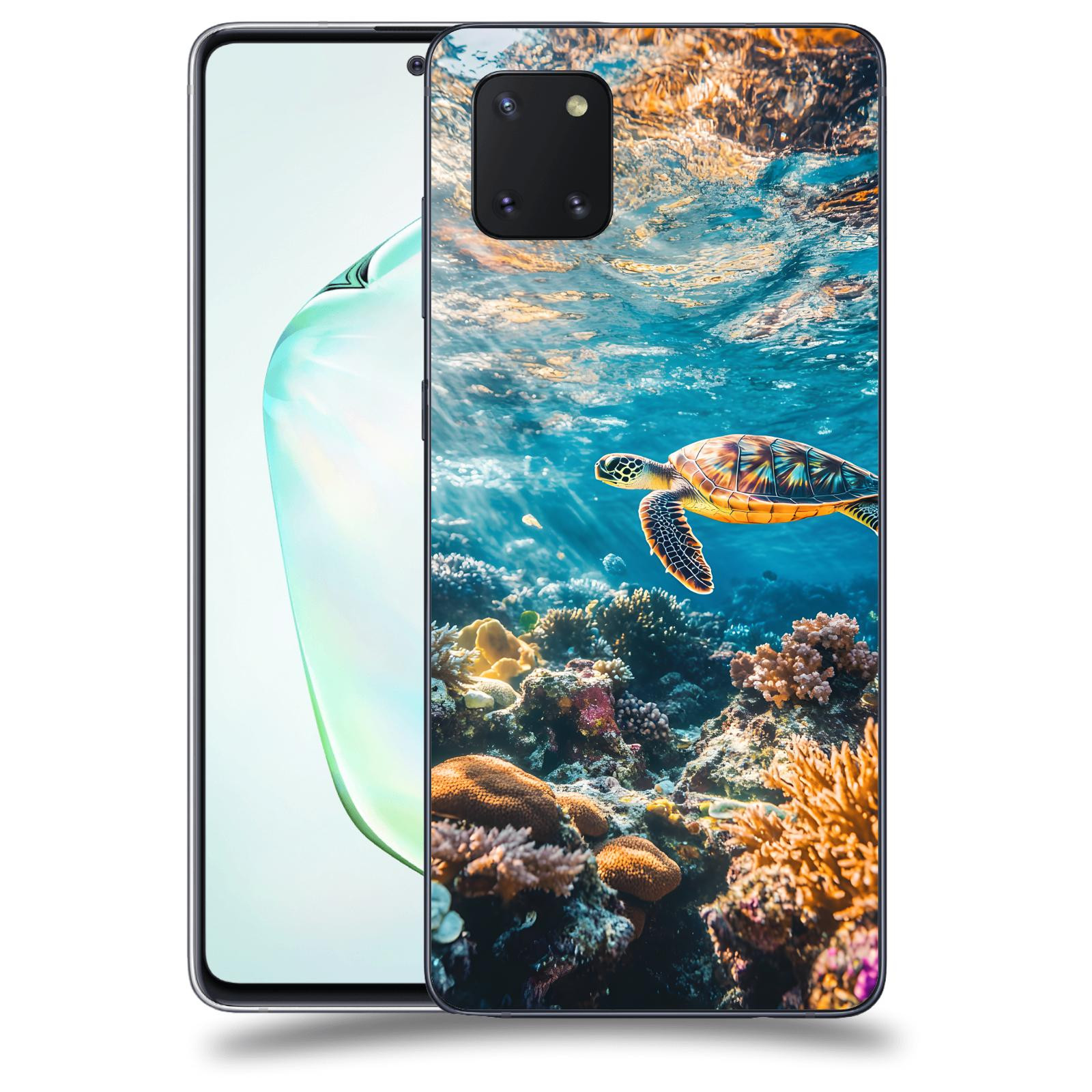 ACOVER Kryt na mobil Samsung Galaxy Note 10 Lite N770F - Želva
