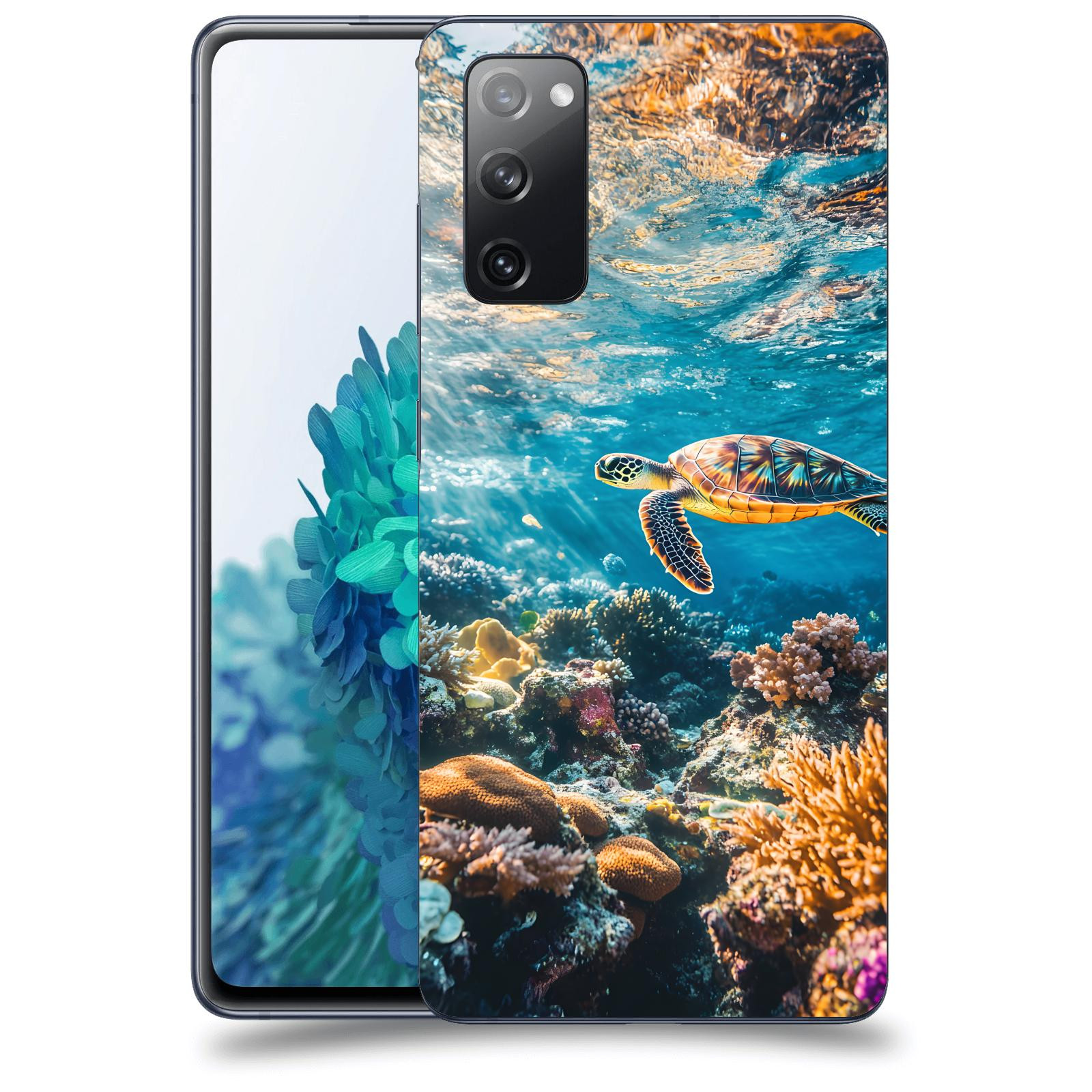 ACOVER Kryt na mobil Samsung Galaxy S20 FE - Želva