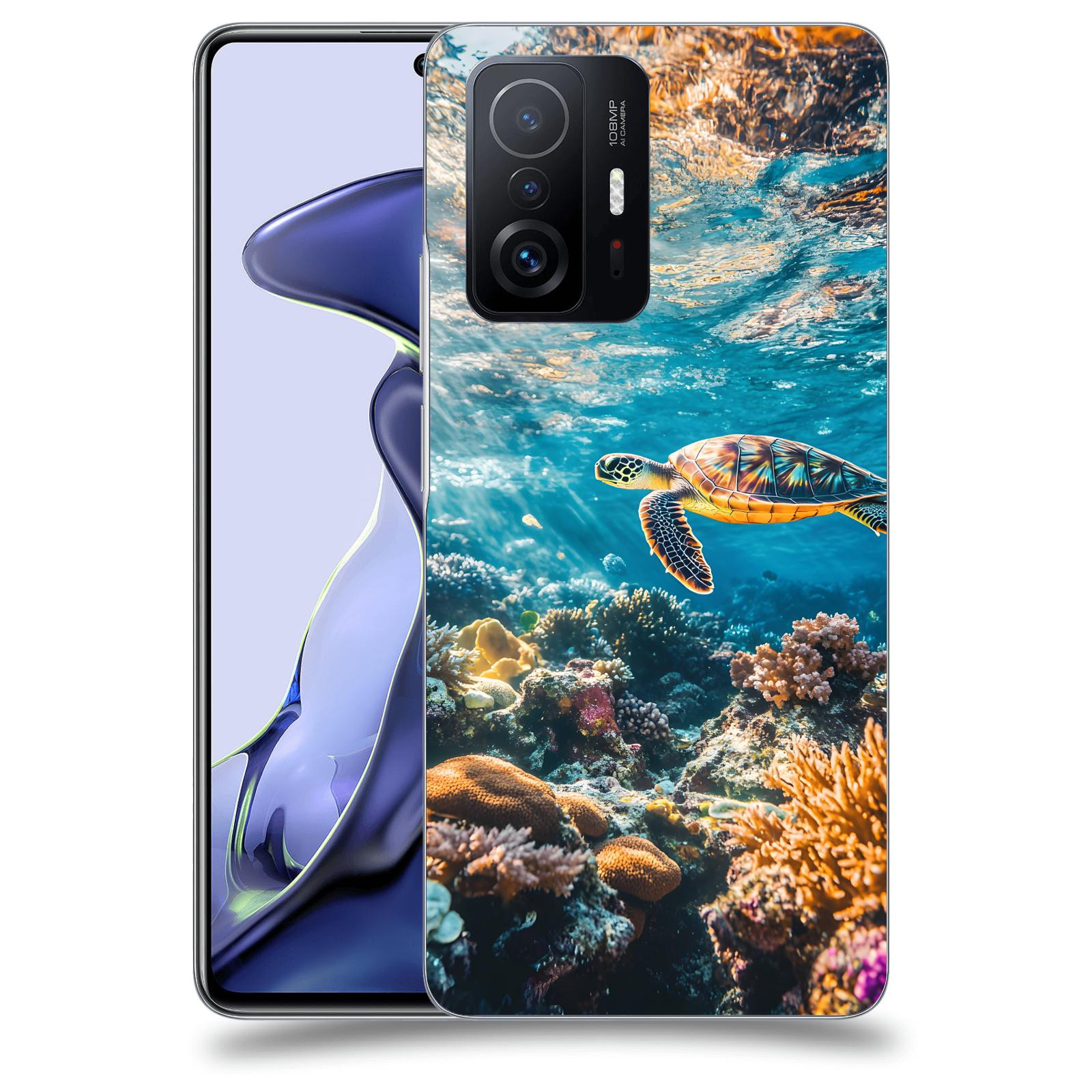 ACOVER Kryt na mobil Xiaomi 11T - Želva