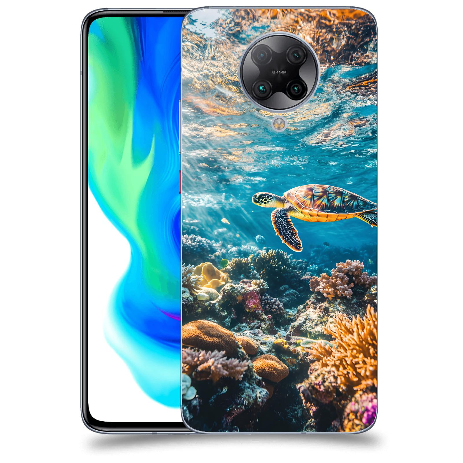 ACOVER Kryt na mobil Xiaomi Poco F2 Pro - Želva
