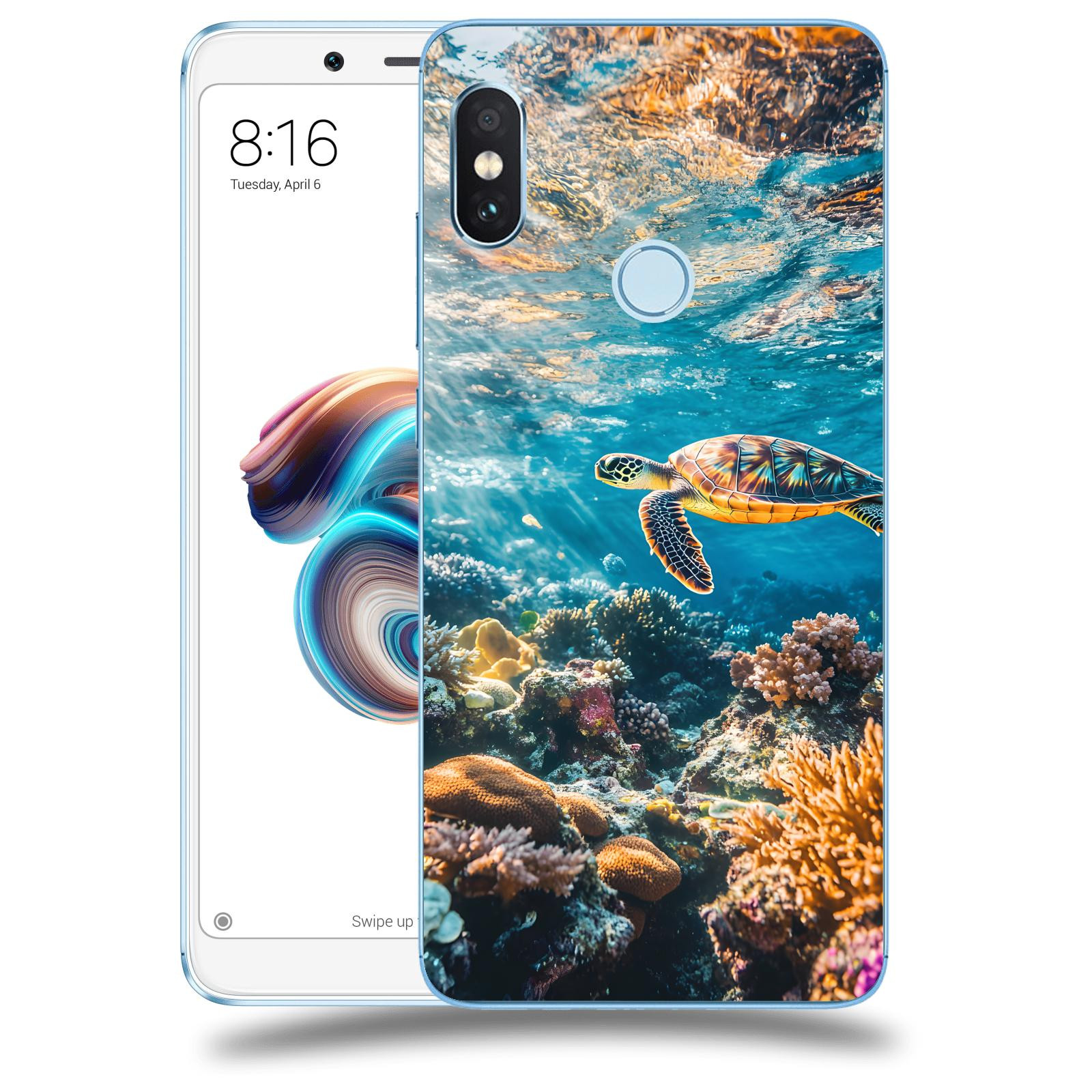 ACOVER Kryt na mobil Xiaomi Redmi Note 5 Global - Želva