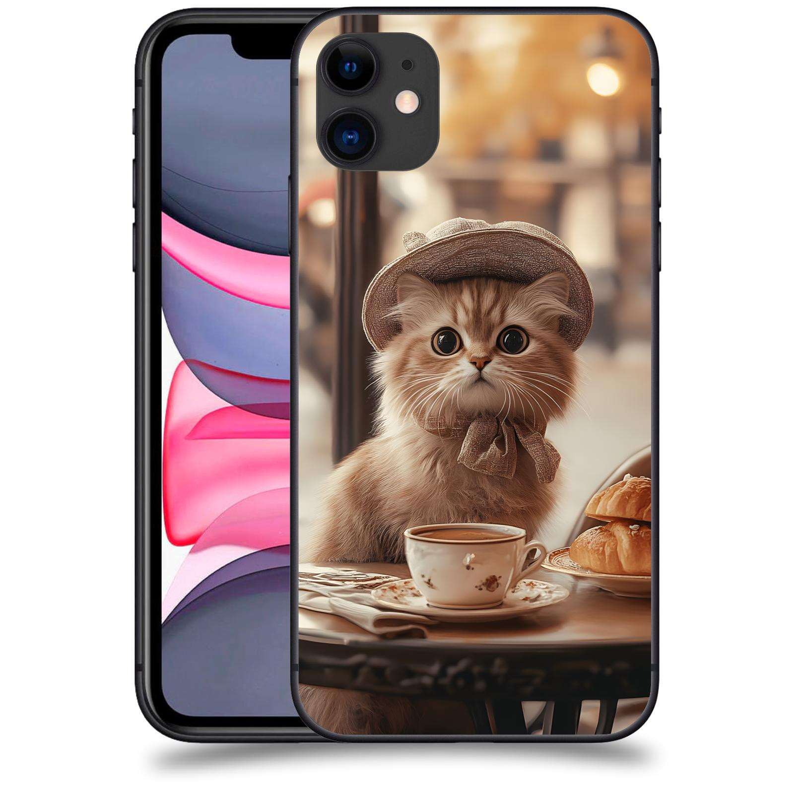 ACOVER Kryt na mobil Apple iPhone 11 - Cat in France 2