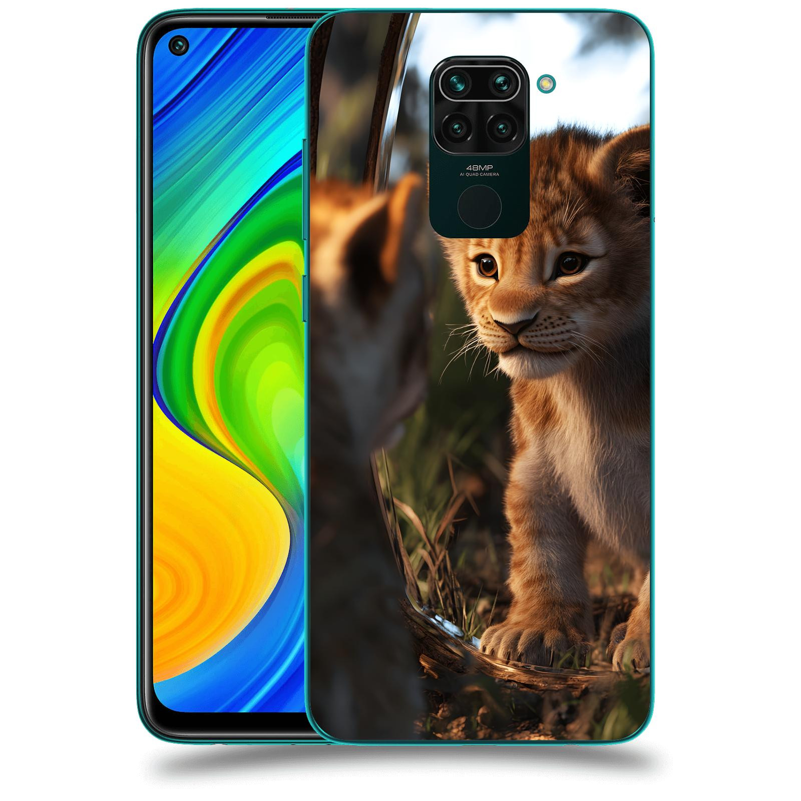 ACOVER Kryt na mobil Xiaomi Redmi Note 9 - Lvíče