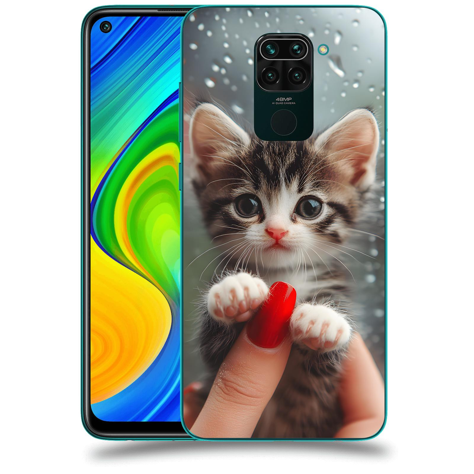 ACOVER Kryt na mobil Xiaomi Redmi Note 9 - Koťátko 2