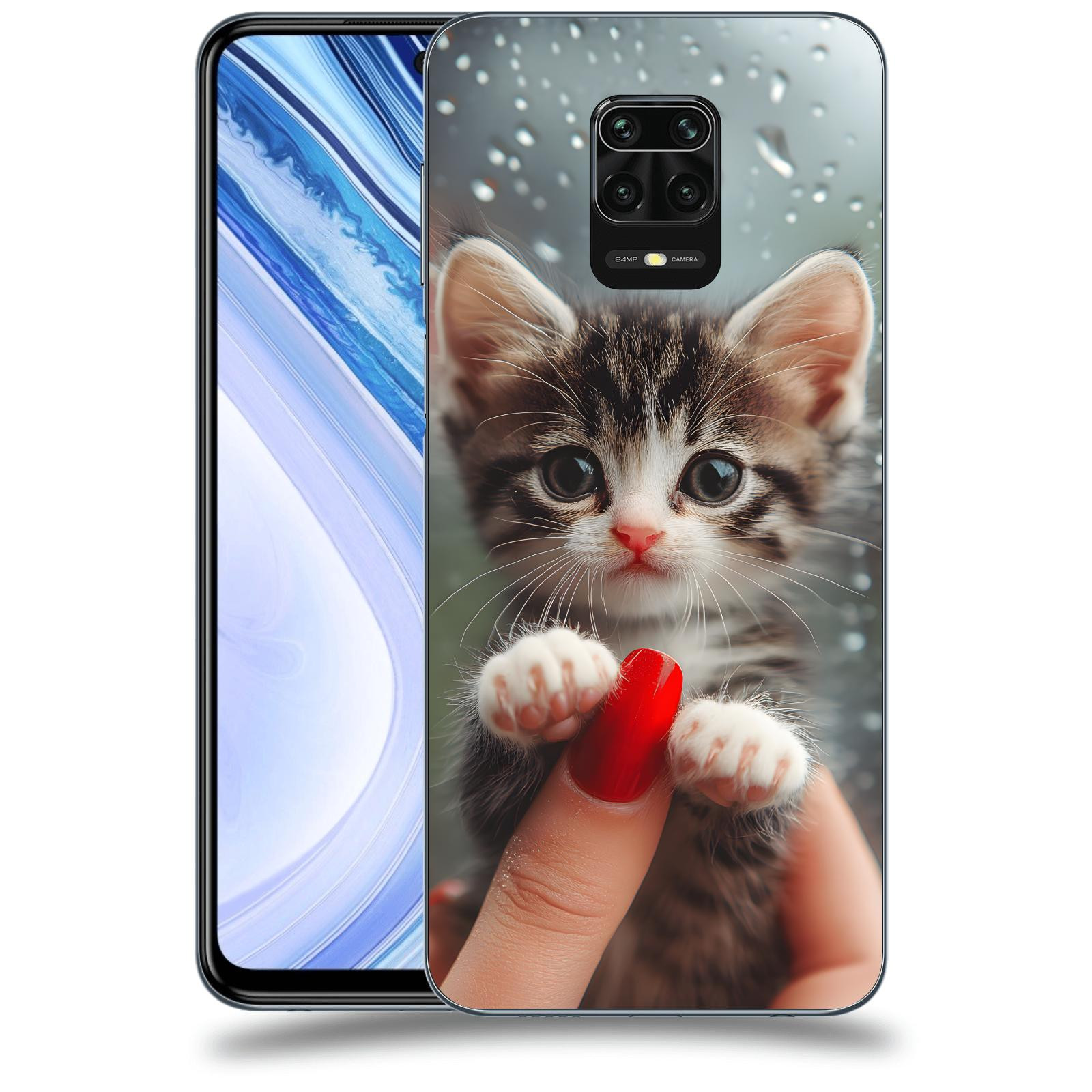 ACOVER Kryt na mobil Xiaomi Redmi Note 9 Pro - Koťátko 2