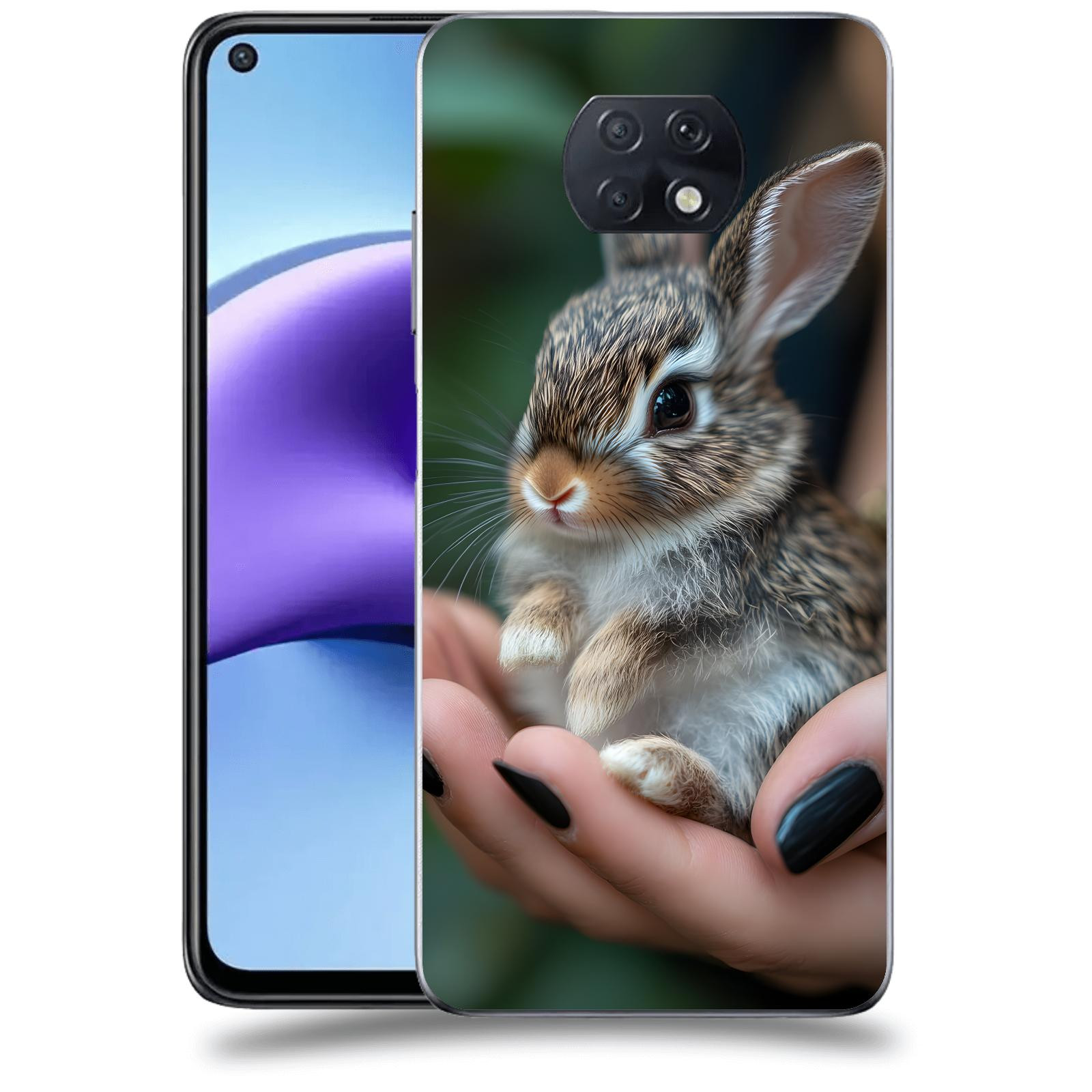 ACOVER Kryt na mobil Xiaomi Redmi Note 9T - Králíček