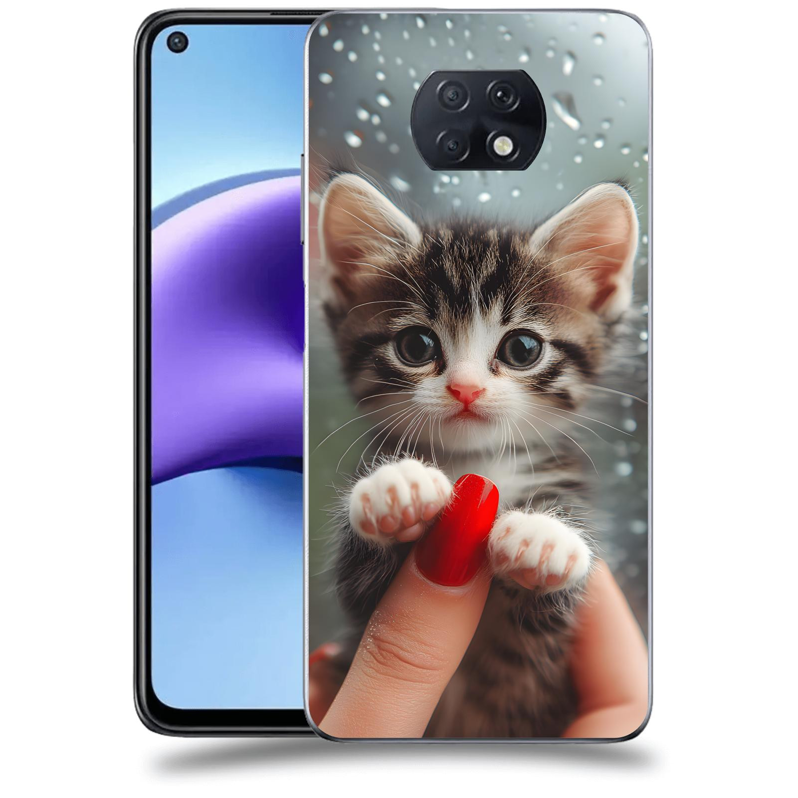 ACOVER Kryt na mobil Xiaomi Redmi Note 9T - Koťátko 2