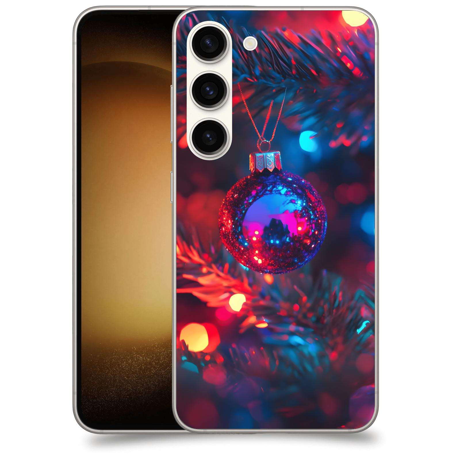 ACOVER Kryt na mobil Samsung Galaxy S23 5G - Vánoční ozdoba