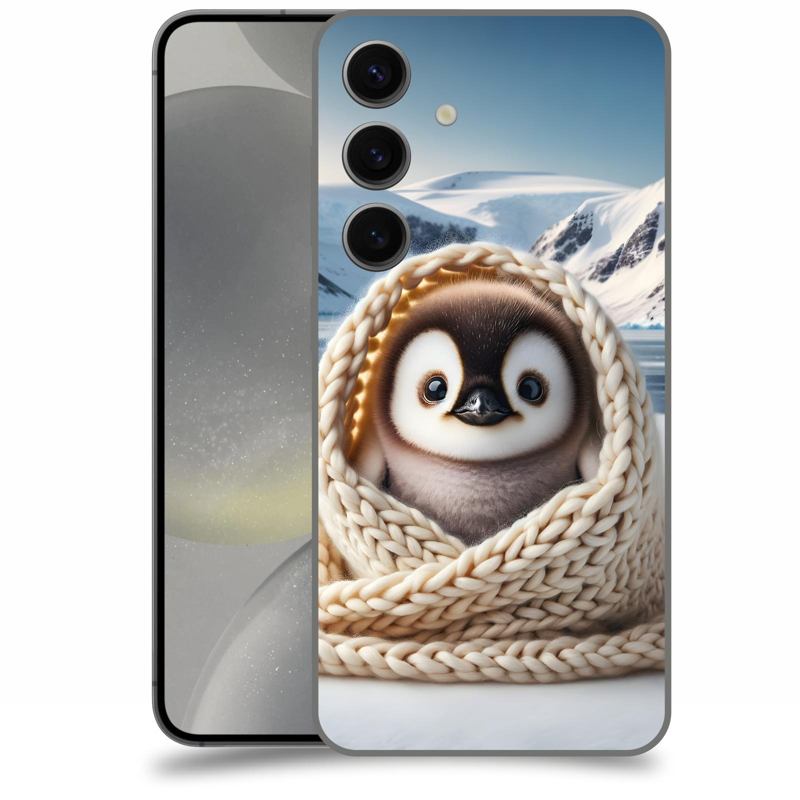 ACOVER Kryt na mobil Samsung Galaxy S24 - Tučňák