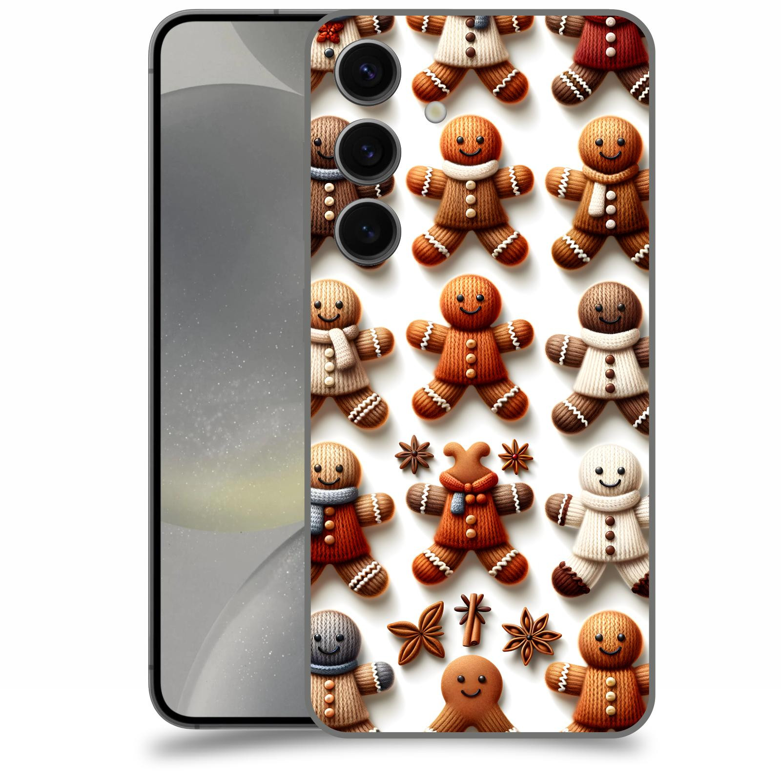 ACOVER Kryt na mobil Samsung Galaxy S24 - Perníčky 2