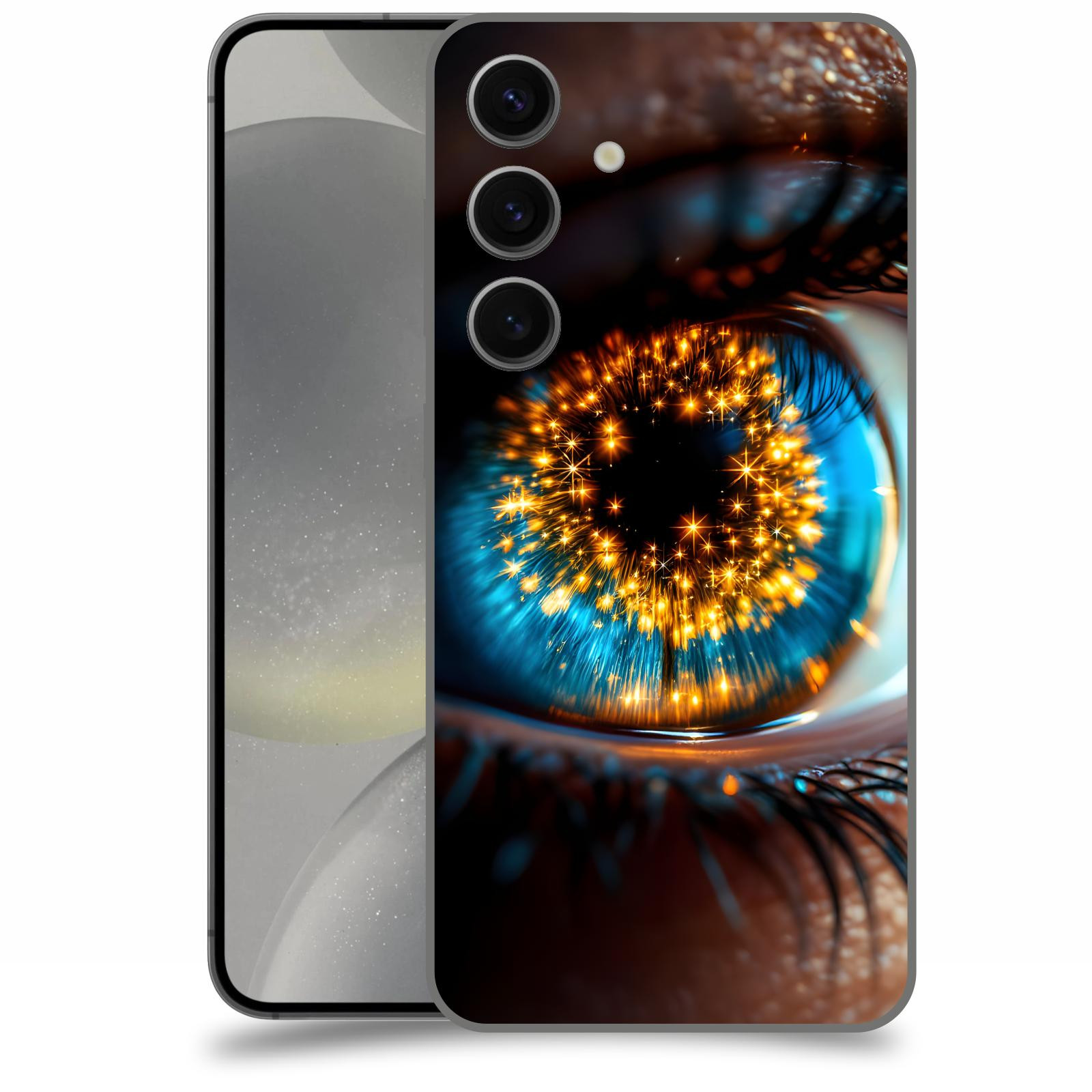 ACOVER Kryt na mobil Samsung Galaxy S24 - Sparkle in the eye