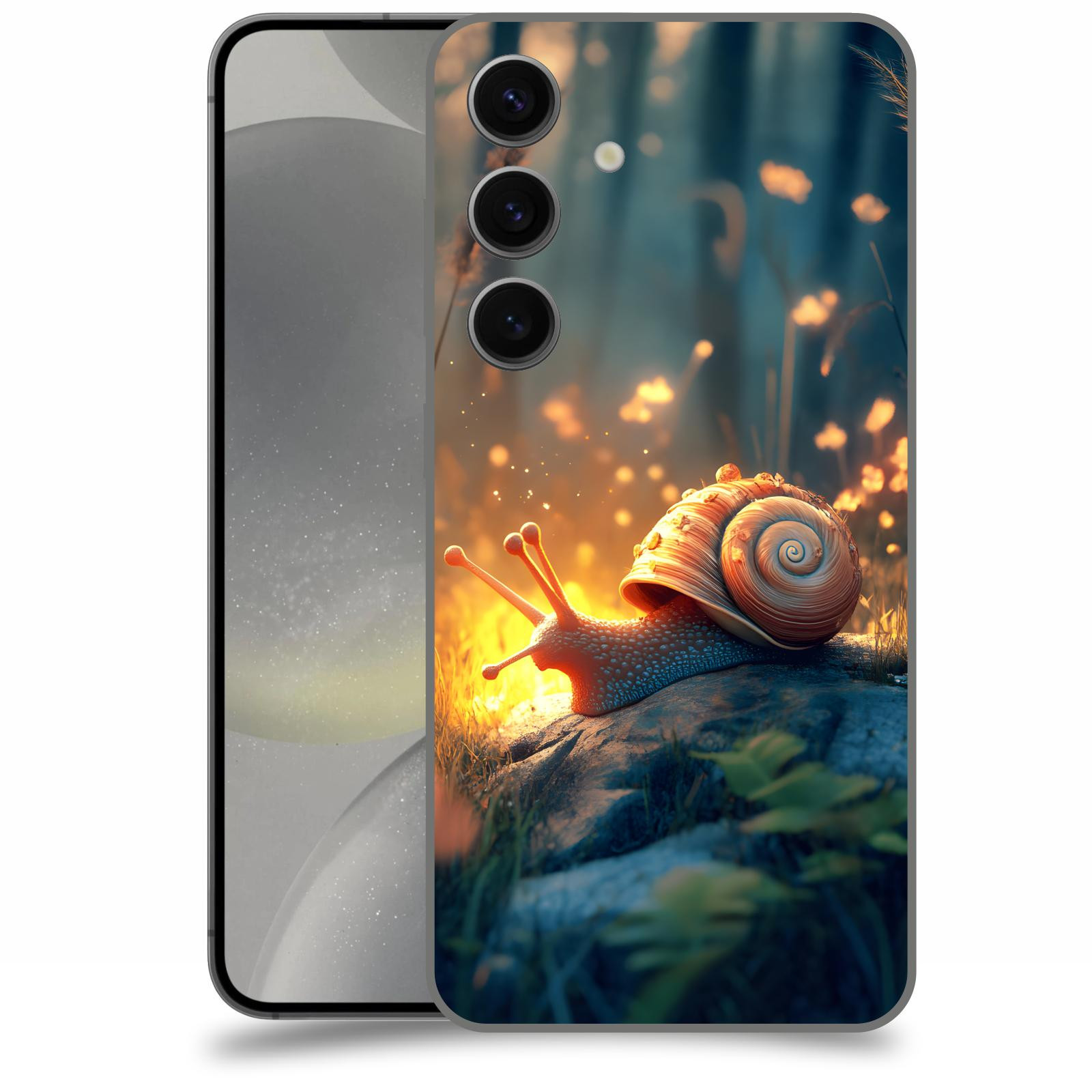 ACOVER Kryt na mobil Samsung Galaxy S24 - Šnek