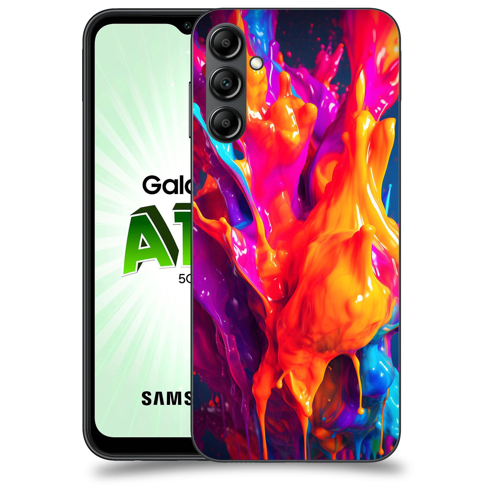 ACOVER Kryt na mobil Samsung Galaxy A14 5G - Beautiful Liquid I