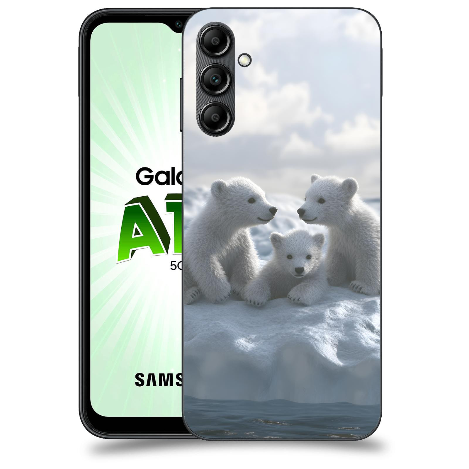 ACOVER Kryt na mobil Samsung Galaxy A14 5G - Medvíďata