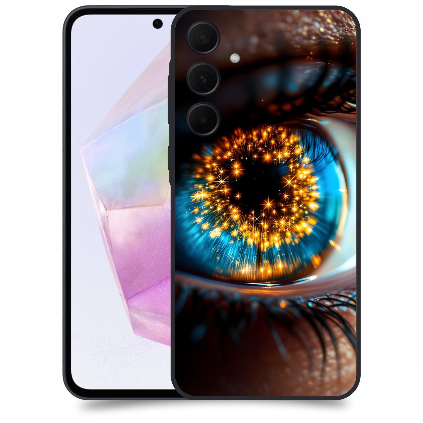 ACOVER Kryt na mobil Samsung Galaxy A35 5G - Sparkle in the eye
