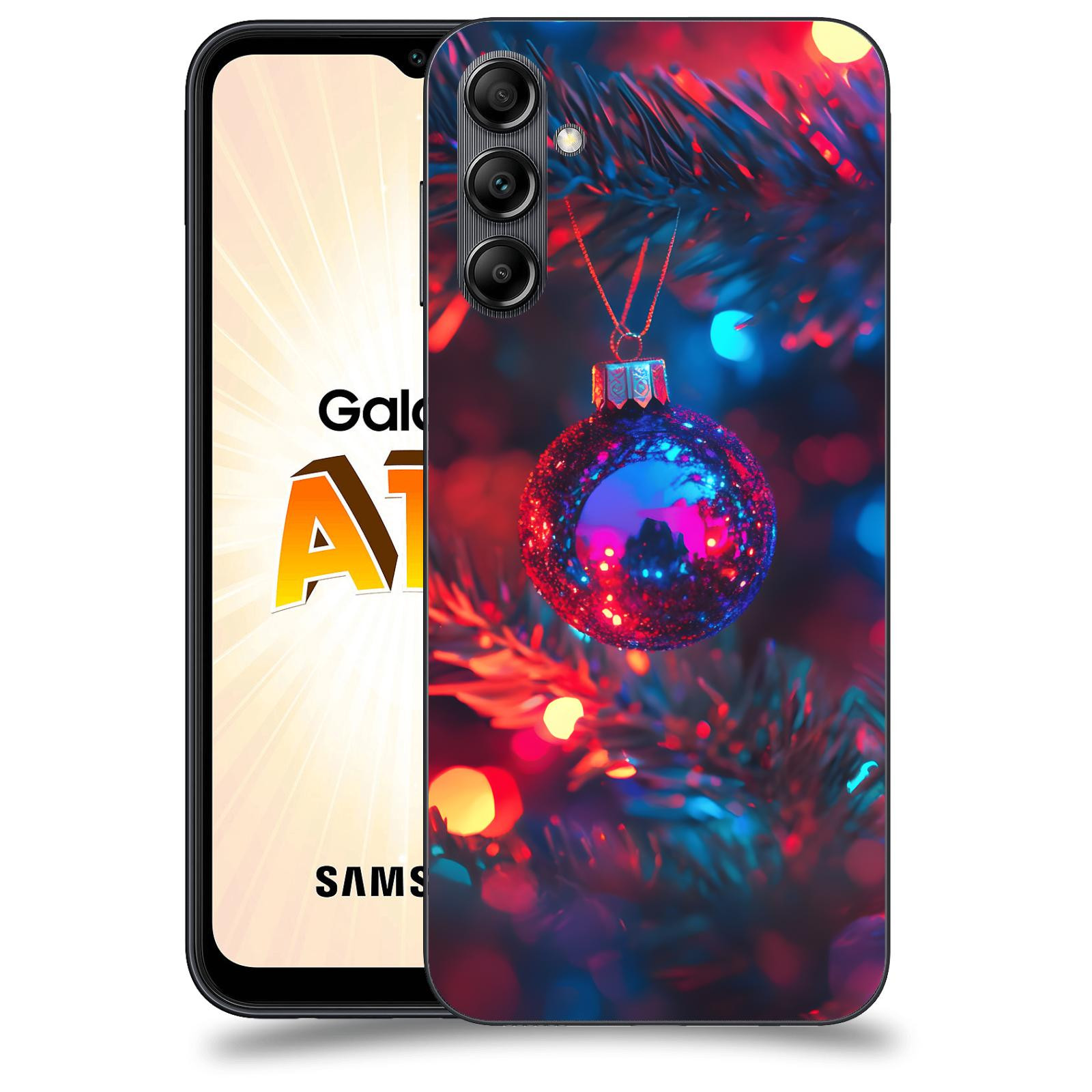 ACOVER Kryt na mobil Samsung Galaxy A14 LTE - Vánoční ozdoba