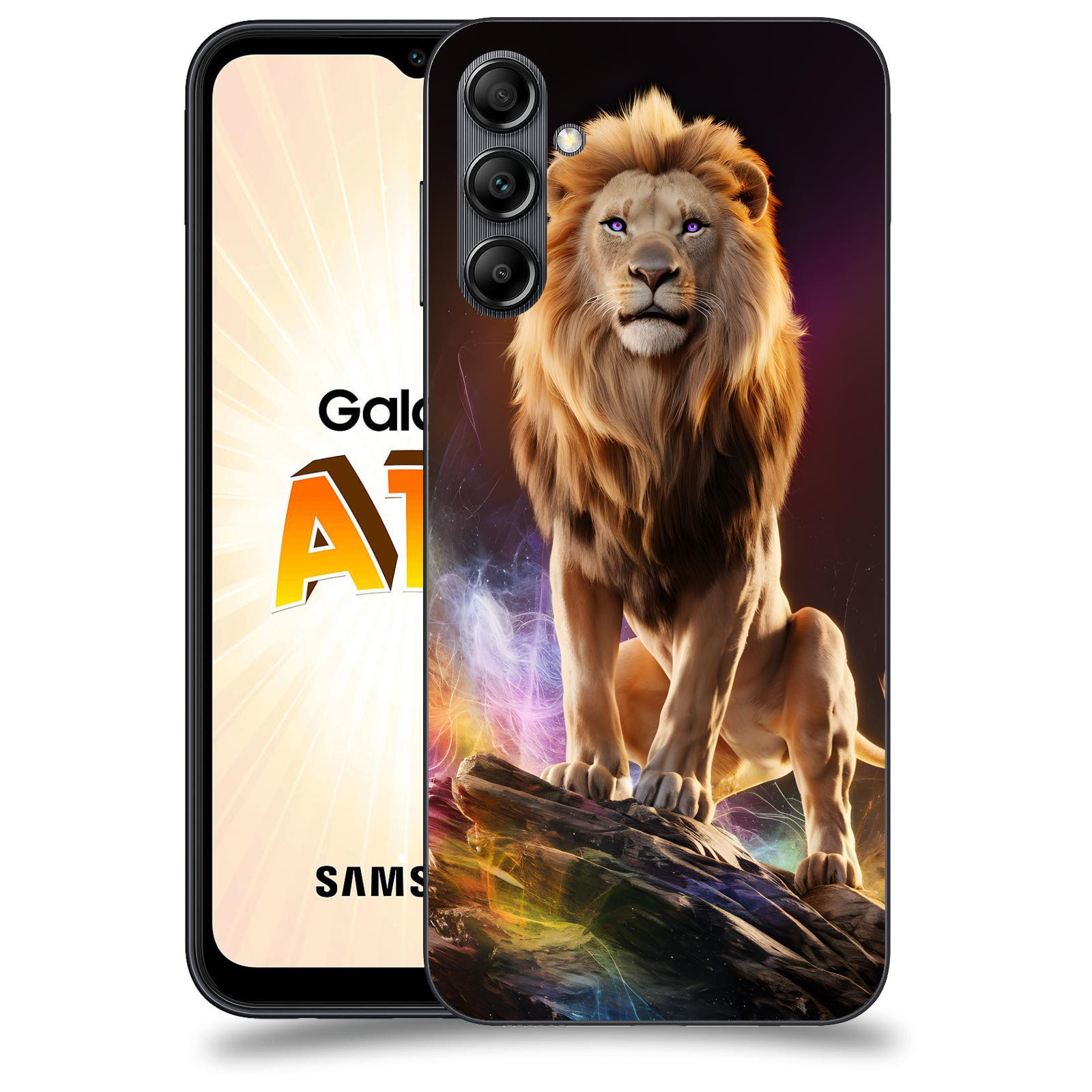 ACOVER Kryt na mobil Samsung Galaxy A14 LTE - Magic Lion