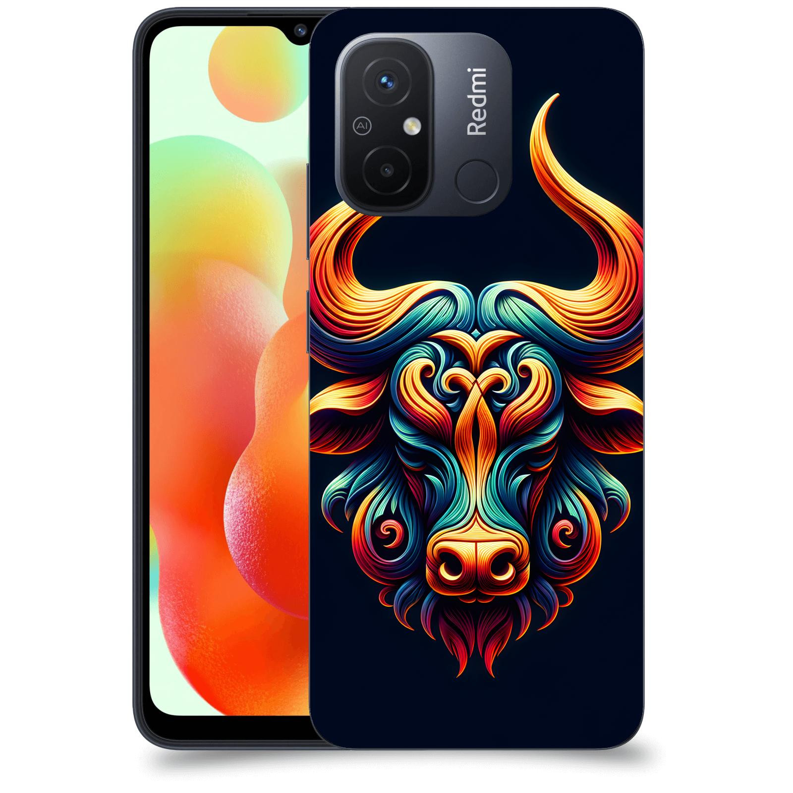 ACOVER Kryt na mobil Xiaomi Redmi 12C - Býk