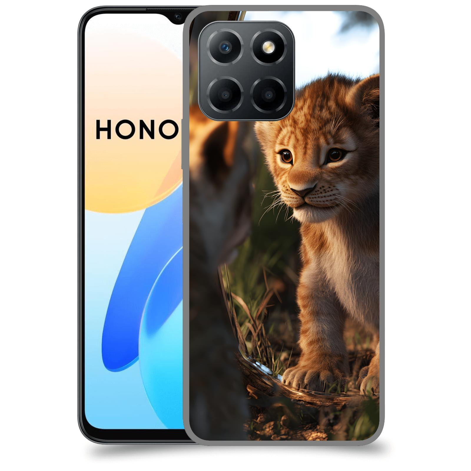 ACOVER Kryt na mobil Honor X8 4G - Lvíče