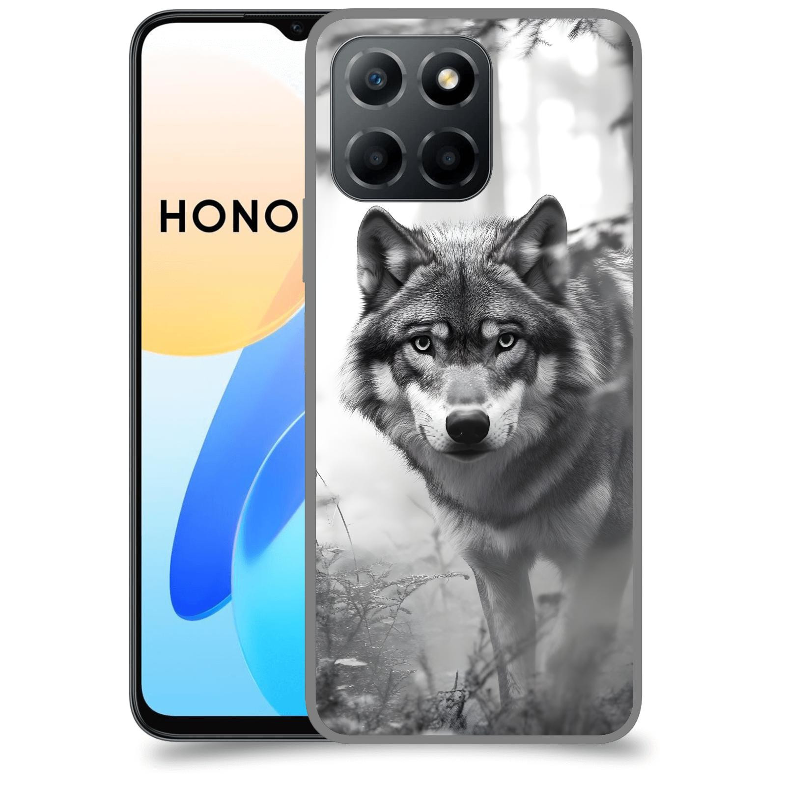 ACOVER Kryt na mobil Honor X8 4G - Vlk