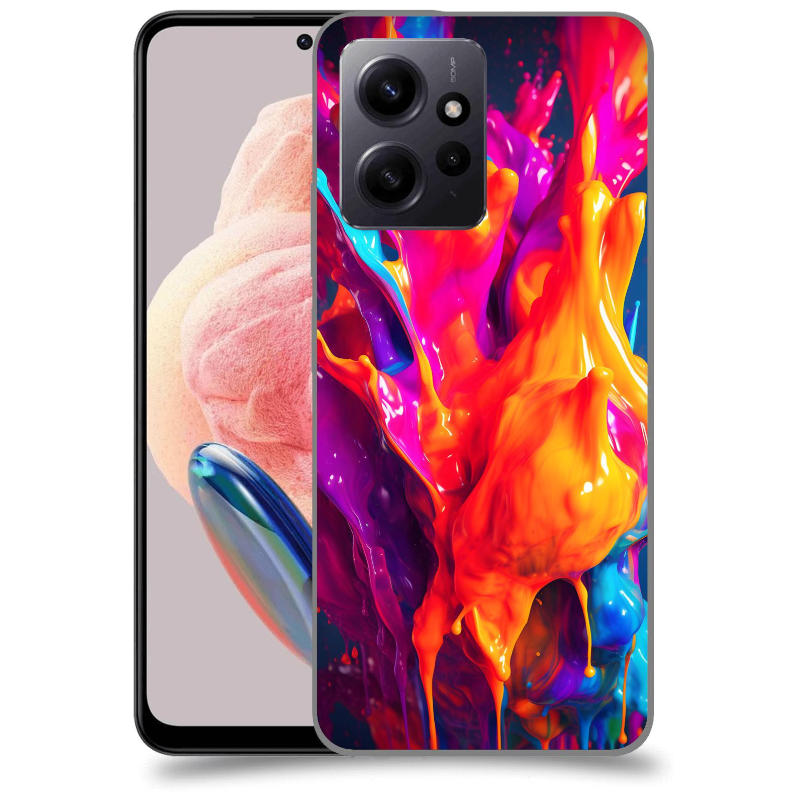 ACOVER Kryt na mobil Xiaomi Redmi Note 12 4G - Beautiful Liquid I