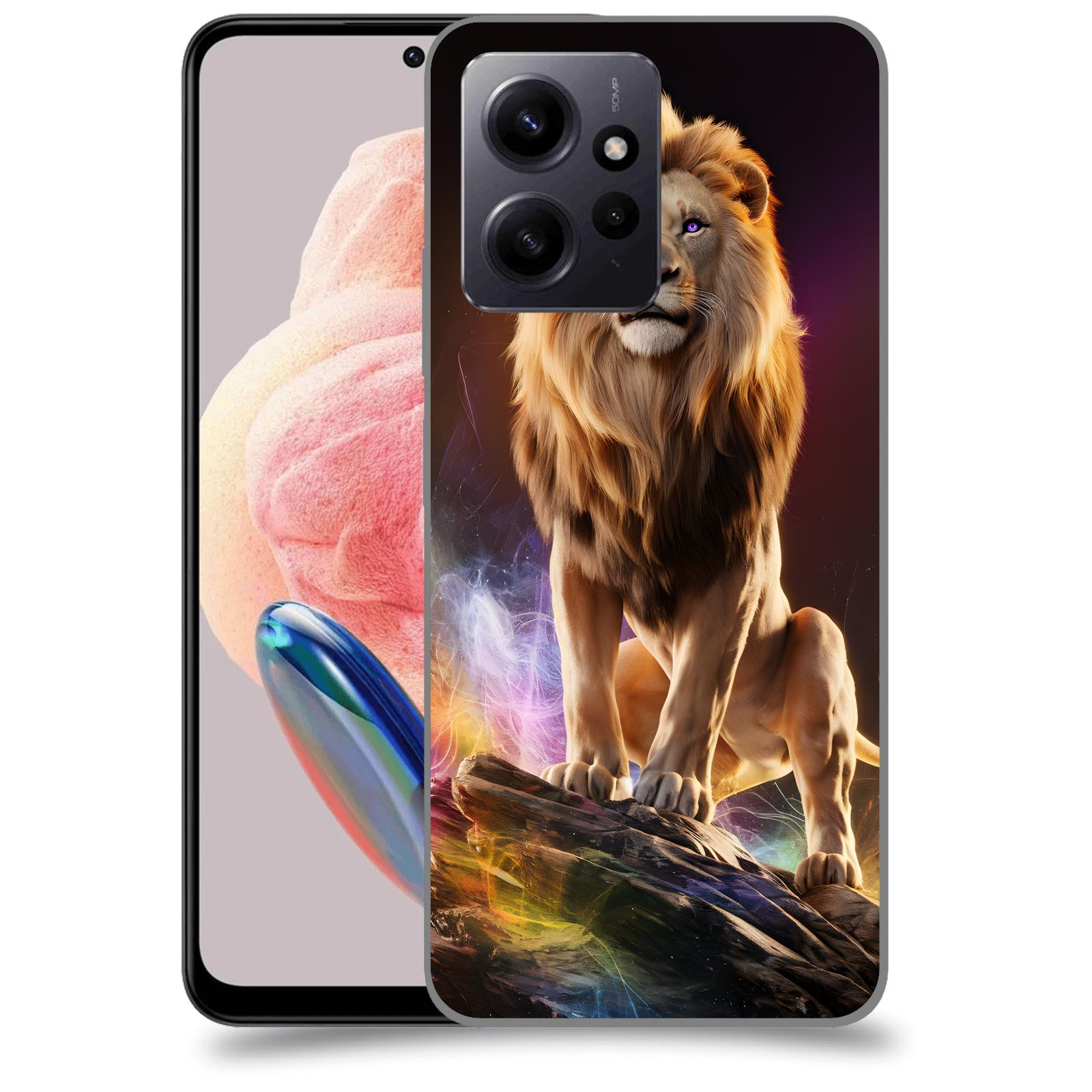 ACOVER Kryt na mobil Xiaomi Redmi Note 12 4G - Magic Lion