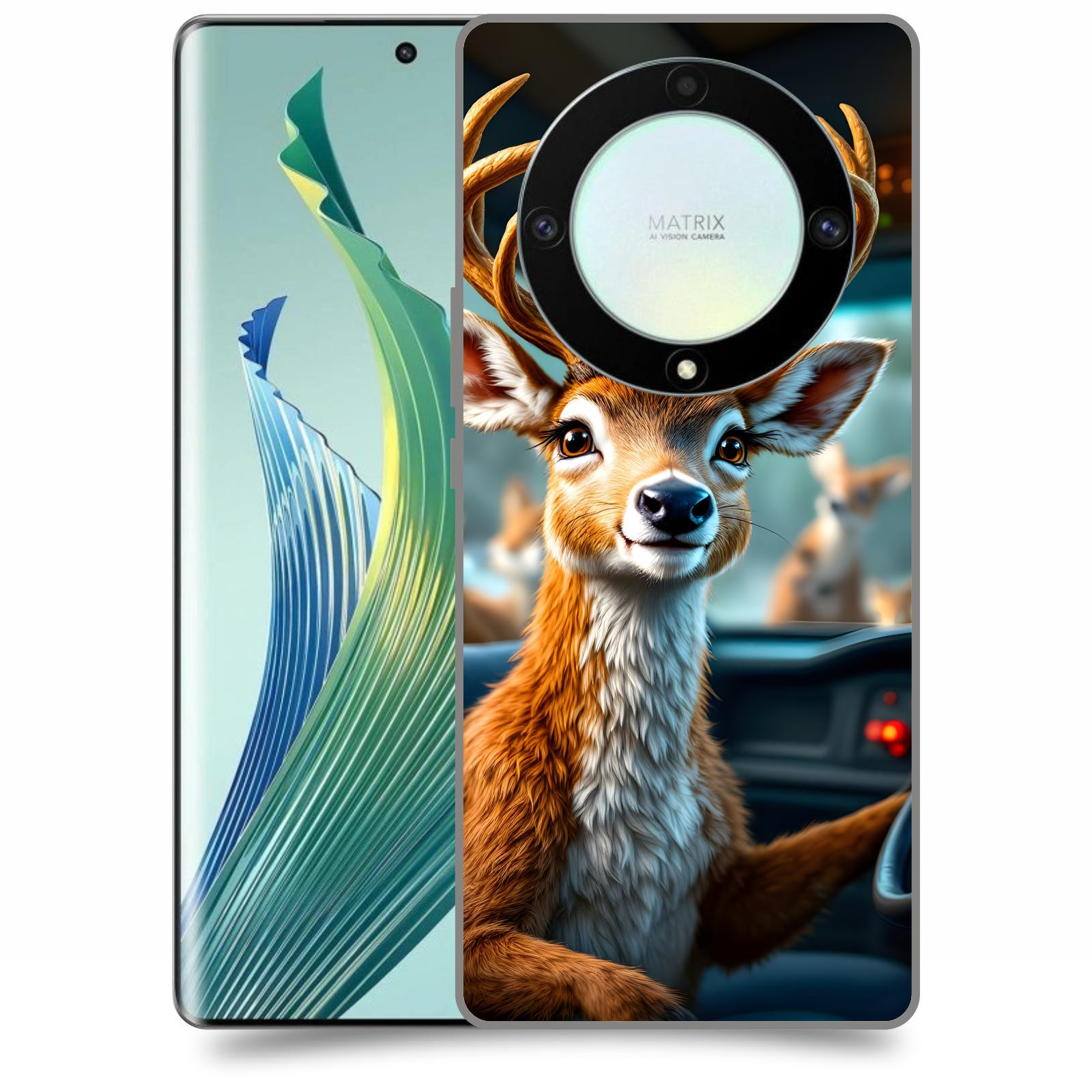 ACOVER Kryt na mobil Honor Magic 5 Lite 5G - Jelen