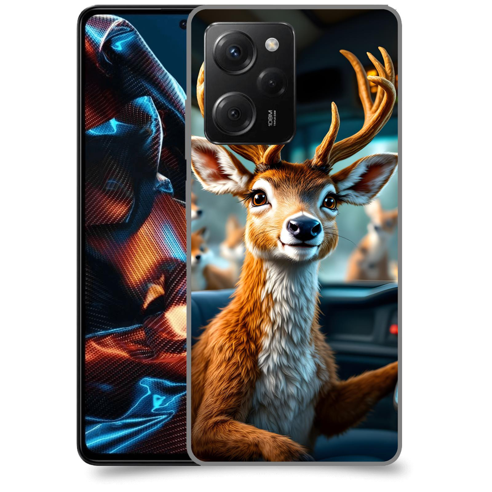 ACOVER Kryt na mobil Xiaomi Poco X5 Pro - Jelen