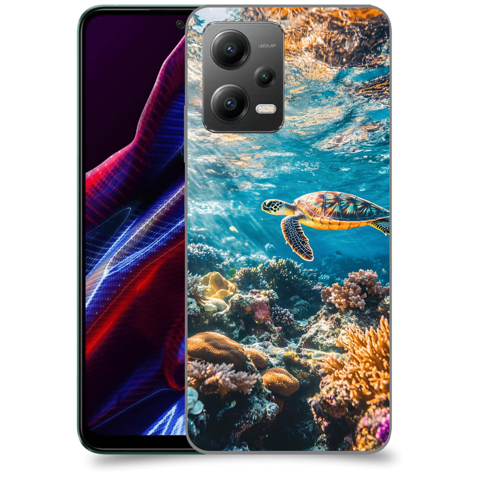 ACOVER Kryt na mobil Xiaomi Poco X5 - Želva