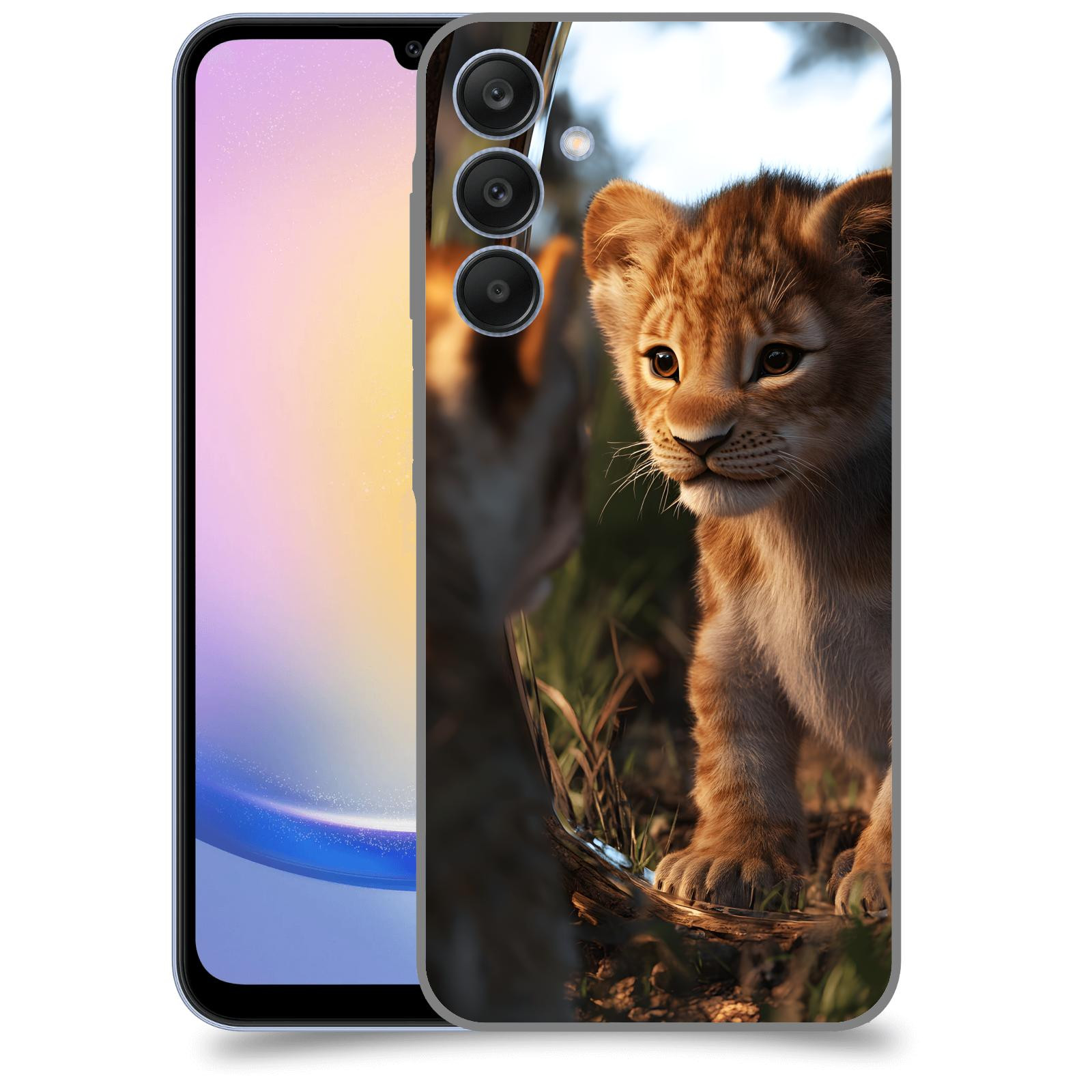 ACOVER Kryt na mobil Samsung Galaxy A25 5G - Lvíče