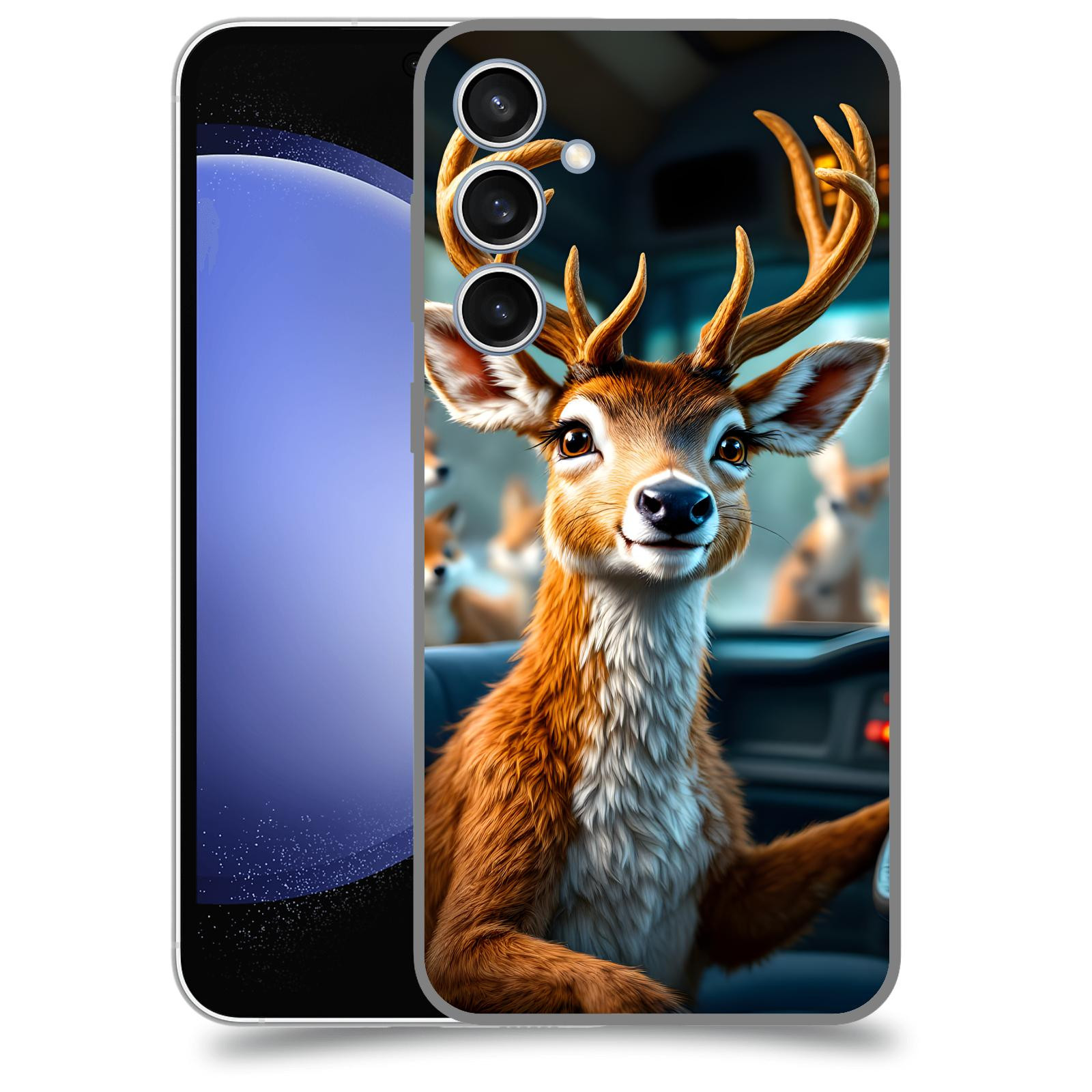 ACOVER Kryt na mobil Samsung Galaxy S23 FE - Jelen