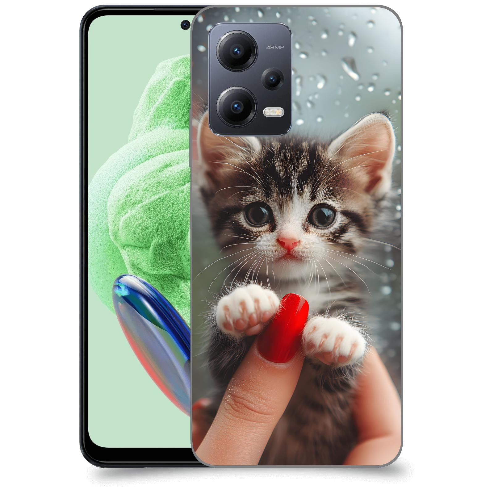 ACOVER Kryt na mobil Xiaomi Redmi Note 12 5G - Koťátko 2
