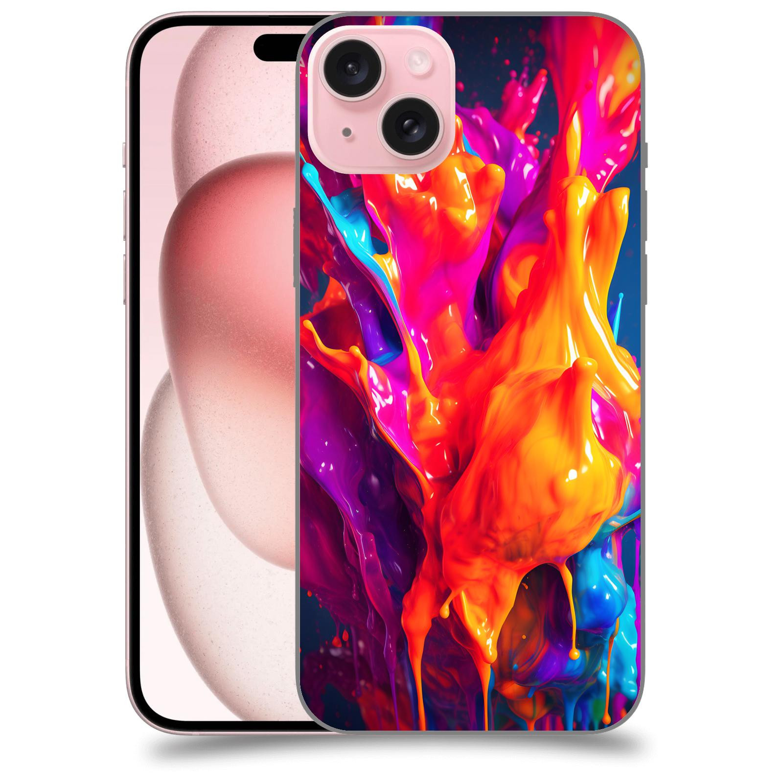 ACOVER Kryt na mobil Apple iPhone 15 plus - Beautiful Liquid I