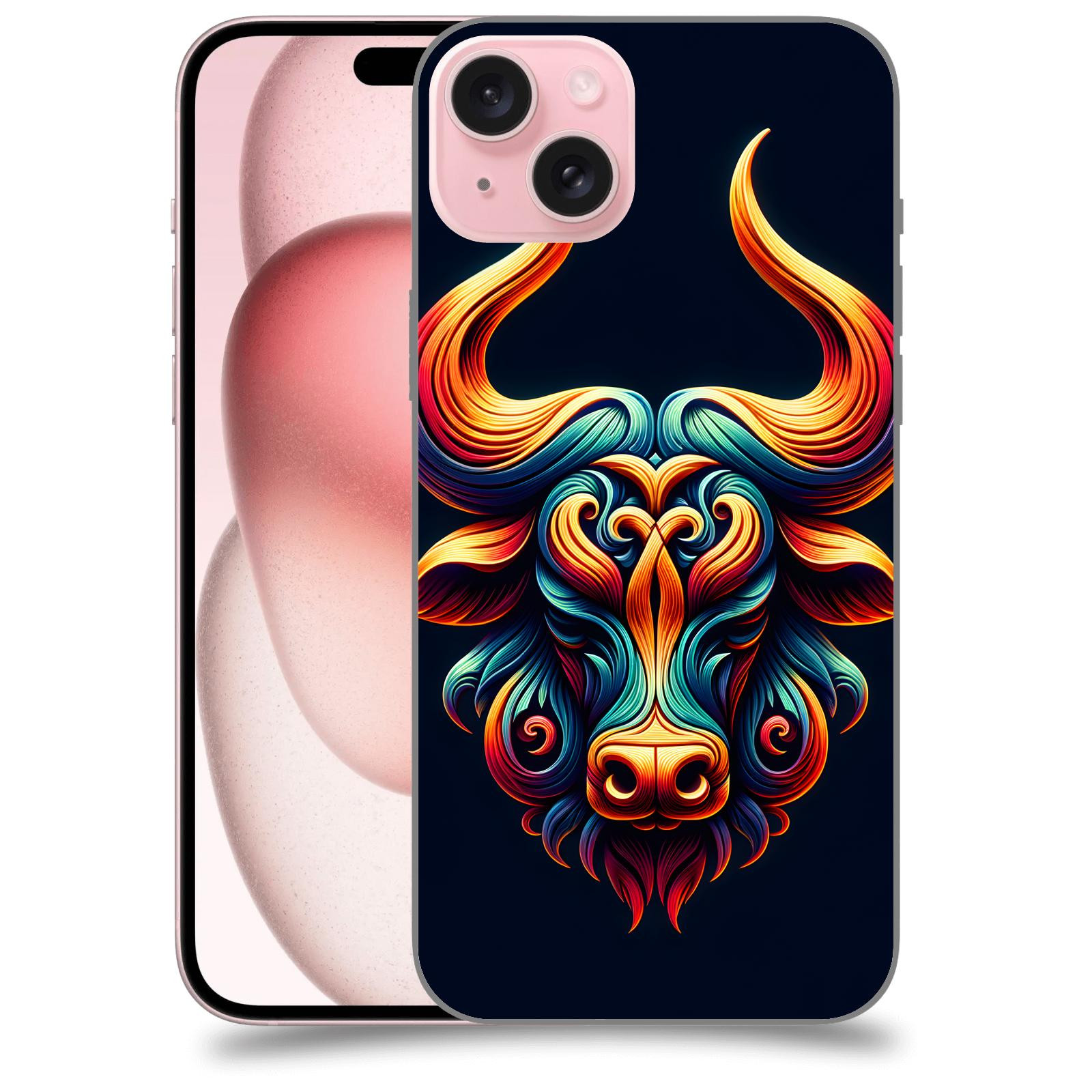 ACOVER Kryt na mobil Apple iPhone 15 plus - Býk