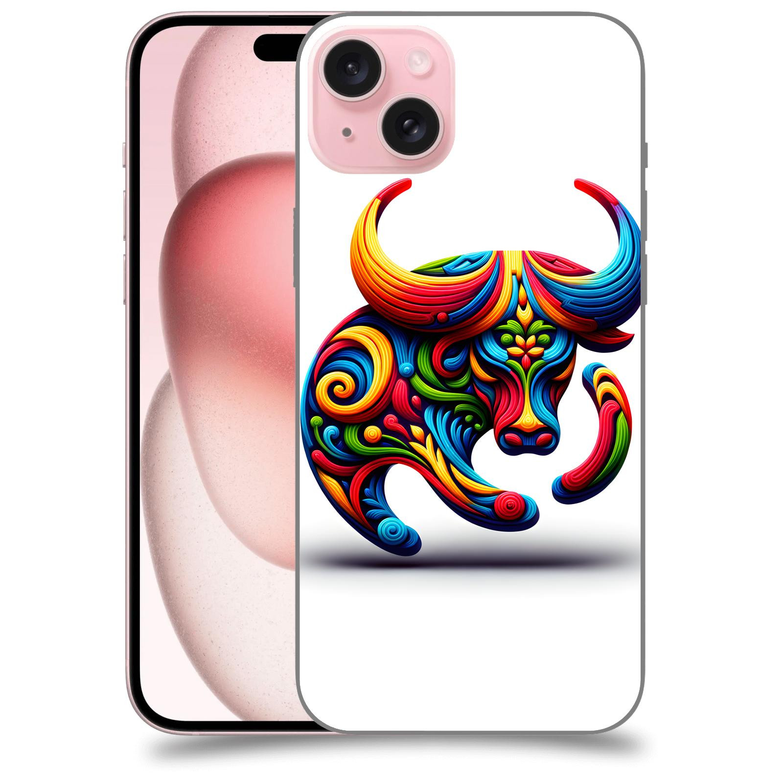 ACOVER Kryt na mobil Apple iPhone 15 plus - Býk 2