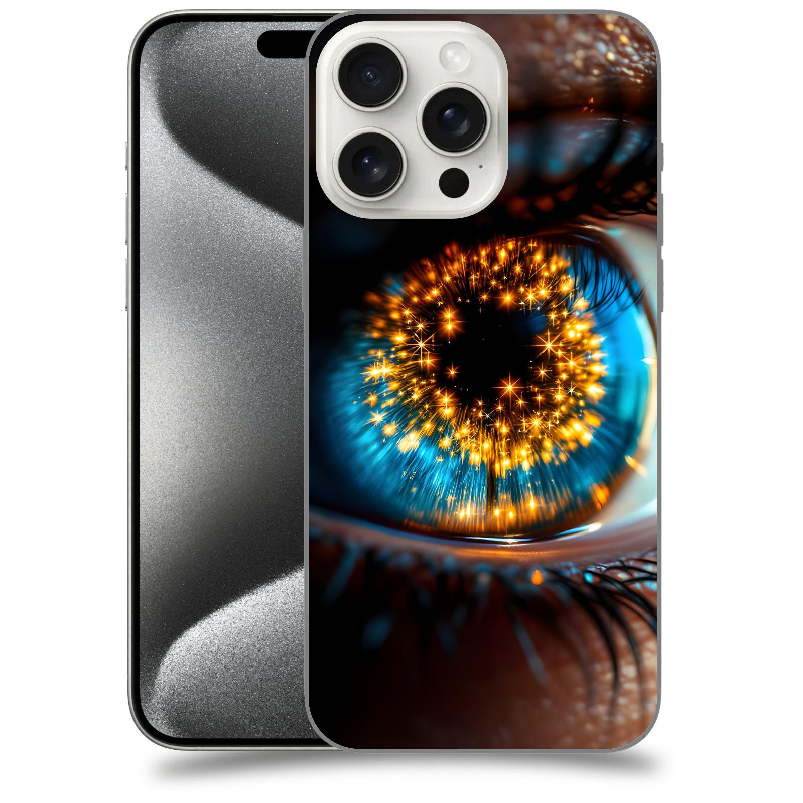 ACOVER Kryt na mobil Apple iPhone 15 pro max - Sparkle in the eye