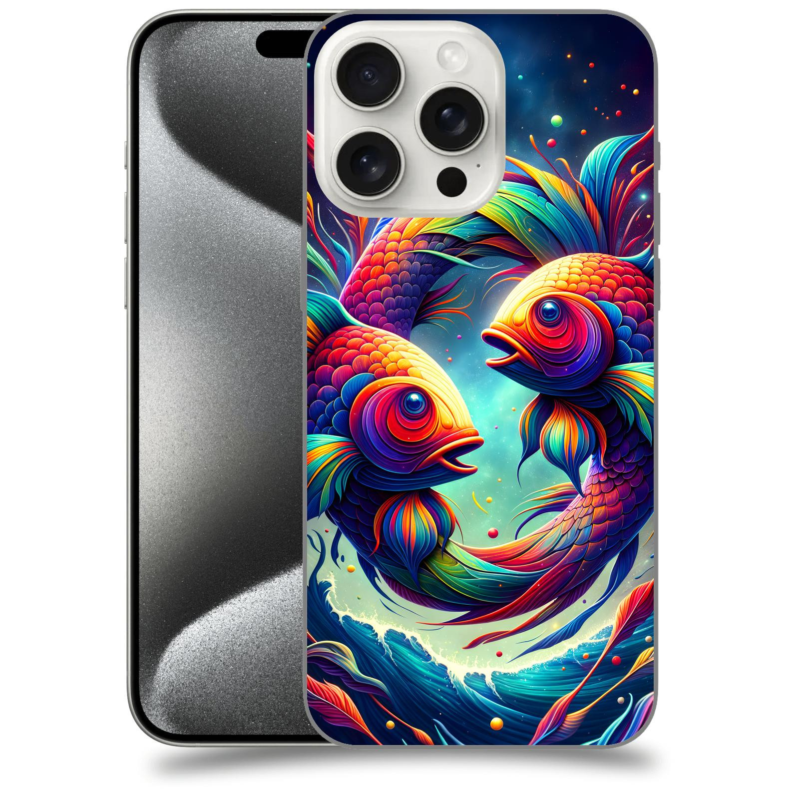 ACOVER Kryt na mobil Apple iPhone 15 pro max - Ryby