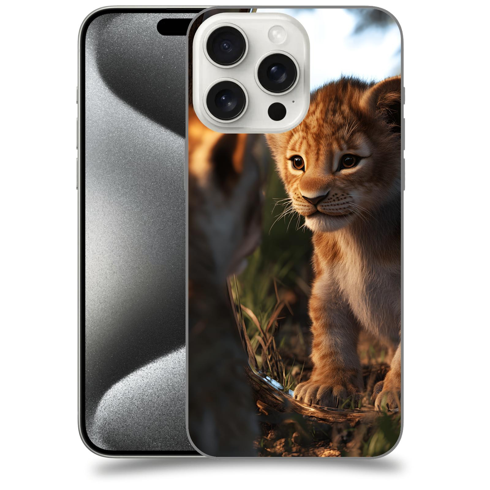 ACOVER Kryt na mobil Apple iPhone 15 pro max - Lvíče