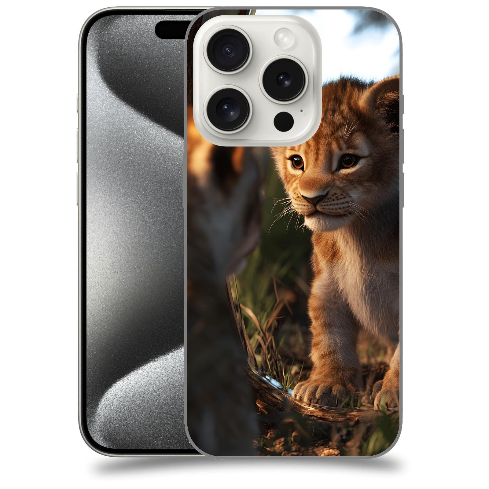 ACOVER Kryt na mobil Apple iPhone 15 pro - Lvíče