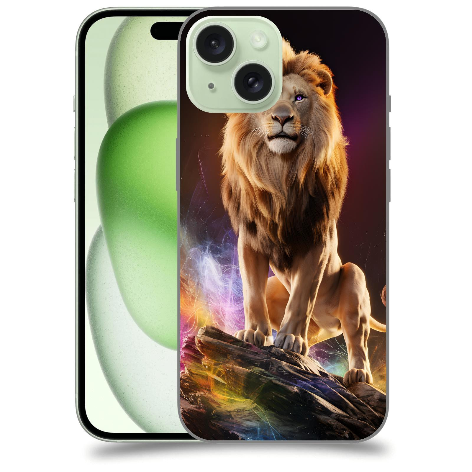 ACOVER Kryt na mobil Apple iPhone 15 - Magic Lion
