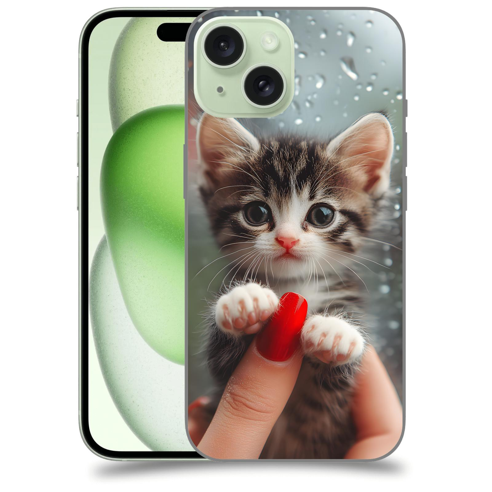 ACOVER Kryt na mobil Apple iPhone 15 - Koťátko 2